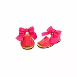 Avarcas Menorquinas Niño/A Charol Sintético Lazo Raso 268 Fucsia, De Pisable -Venta de zapatos Tienda avarcas menorquinas nino a charol sintetico lazo raso 268 fucsia de pisable 3