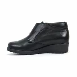 Botines Cómodos Mujer Piel Cuña Velcro Plantilla Extraíble 70244 Negro, De Tupié -Venta de zapatos Tienda botines comodos mujer piel cuna velcro plantilla extraible 70244 negro de tupie 4
