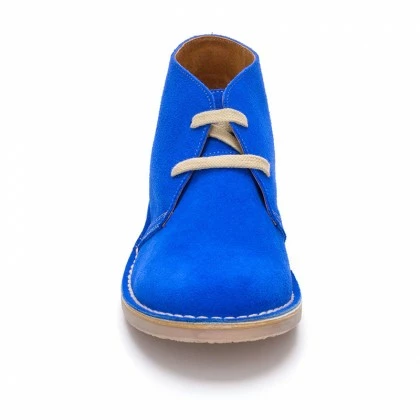 Botines Safari Pisacacas Mujer Piel 360-S Azul, De C. Ortuño 2 Botines Safari Pisacacas Mujer Piel 360-S Azul, De C. Ortuño - Imagen 2