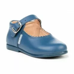 Merceditas Colegiales Infantil Niña Piel Hebilla 500 Azul, De Angelitos -Venta de zapatos Tienda merceditas colegiales infantil nina piel hebilla 500 azul de angelitos 2