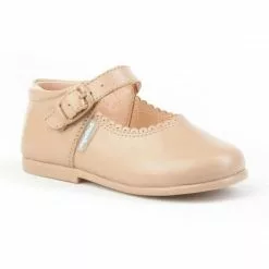Merceditas Colegiales Infantil Niña Piel Hebilla 500 Camel, De Angelitos -Venta de zapatos Tienda merceditas colegiales infantil nina piel hebilla 500 camel de angelitos 2