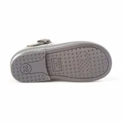 Merceditas Colegiales Infantil Niña Piel Hebilla 500 Gris, De Angelitos -Venta de zapatos Tienda merceditas colegiales infantil nina piel hebilla 500 gris de angelitos 3