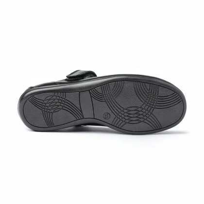 Merceditas Colegiales Niña Piel Napa Velcro 460 Negro, De Angelitos 4 Merceditas Colegiales Niña Piel Napa Velcro 460 Negro, De Angelitos - Imagen 4
