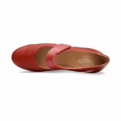Merceditas Mujer Piel Cuña Plantilla Extraíble 71TP Rojo, De Tupié -Venta de zapatos Tienda merceditas mujer piel cuna plantilla extraible 71tp rojo de tupie 2