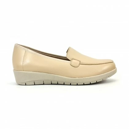 Mocasines Cómodos Mujer Piel Blanda Plantilla Extraíble 12701 Beige, De Amelie 1 Mocasines Cómodos Mujer Piel Blanda Plantilla Extraíble 12701 Beige, De Amelie