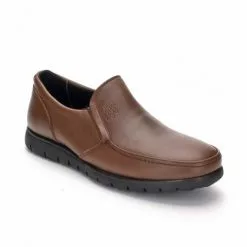 Mocasines Hombre Piel 074 Brandy, De Comodo Sport