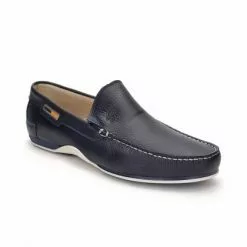Mocasines Hombre Piel 416 Marino, De Comodo Sport