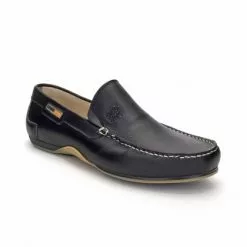 Mocasines Hombre Piel 416 Negro, De Comodo Sport
