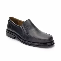 Mocasines Hombre Piel 602 Negro, De Comodo Sport