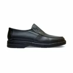 Mocasines Hombre Piel 6076 Negro, De Comodo Sport