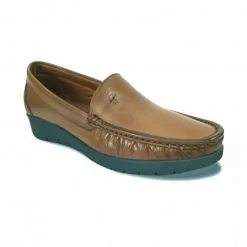 Mocasines Mujer Piel Blanda Cuña 1701 Marrón, De Casual -Venta de zapatos Tienda mocasines mujer piel blanda cuna 1701 marron de casual 2