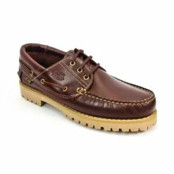 Náuticos Hombre Piel Pull Suela Gruesa Tipo Timberland 3000 Rojizo, De Urban Jungles -Venta de zapatos Tienda nauticos hombre piel pull suela gruesa tipo timberland 3000 rojizo de urban jungles 2
