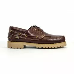 Náuticos Hombre Piel Pull Suela Gruesa Tipo Timberland 3000 Rojizo, De Urban Jungles