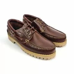 Náuticos Hombre Piel Pull Suela Gruesa Tipo Timberland 3000 Rojizo, De Urban Jungles -Venta de zapatos Tienda nauticos hombre piel pull suela gruesa tipo timberland 3000 rojizo de urban jungles 3
