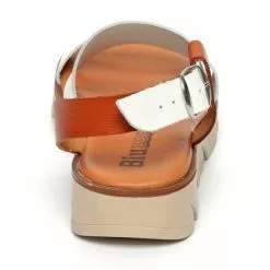 Sandalias Cuña Baja Mujer Piel Plantilla Acolchada 166 Blanco, De Blusandal 8 Sandalias Cuña Baja Mujer Piel Plantilla Acolchada 166 Blanco, De Blusandal -Venta de zapatos Tienda sandalias cuna baja mujer piel plantilla acolchada 166 blanco de blusandal 3