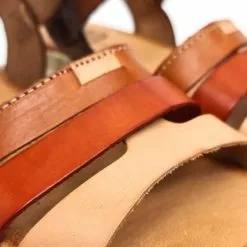 Venta de zapatos Tienda -Venta de zapatos Tienda sandalias cuna baja mujer piel velcro plantilla acolchada 2898 multicuero de blusandal 1