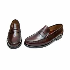 Zapatos Castellanos Hombre Piel Antifaz 800 Burdeos, De Latino -Venta de zapatos Tienda zapatos castellanos hombre piel antifaz 800 burdeos de latino 2