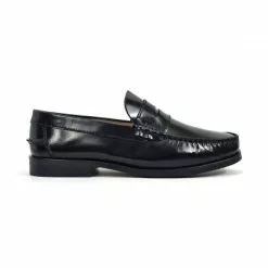 Zapatos Castellanos Hombre Piel Florentic Antifaz Suela Piel Y Goma Antideslizante 7000 Negro, De Urban Jungles