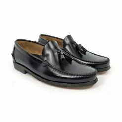 Zapatos Castellanos Hombre Piel Florentic Borlas Suela Cuero 702 Negro, De Manuel Medrano -Venta de zapatos Tienda zapatos castellanos hombre piel florentic borlas suela cuero 702 negro de manuel medrano 5