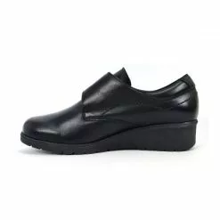 Zapatos Cómodos Mujer Piel Cuña Velcro Plantilla Extraíble 70243 Negro, De Tupié -Venta de zapatos Tienda zapatos comodos mujer piel cuna velcro plantilla extraible 70243 negro de tupie 4
