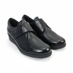 Zapatos Cómodos Mujer Piel Cuña Velcro Plantilla Extraíble 70243 Negro, De Tupié -Venta de zapatos Tienda zapatos comodos mujer piel cuna velcro plantilla extraible 70243 negro de tupie 5