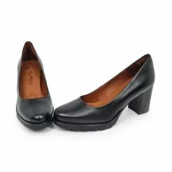 Zapatos De Salón Cómodos Mujer Piel Plantilla Gel LEURY9 Negro, De Desiree -Venta de zapatos Tienda zapatos de salon comodos mujer piel plantilla gel leury9 negro de desiree 3