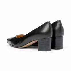 Zapatos De Salón Confort Mujer Piel Napa Tacón Bajo 1493 Negro, De Eva Mañas -Venta de zapatos Tienda zapatos de salon confort mujer piel napa tacon bajo 1493 negro de eva manas 2