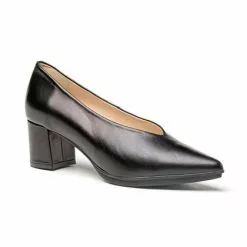 Zapatos De Salón Confort Mujer Piel Napa Tacón Medio Descubierto 1497 Negro, De Eva Mañas -Venta de zapatos Tienda zapatos de salon confort mujer piel napa tacon medio descubierto 1497 negro de eva manas 2
