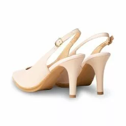 Zapatos De Salón Descubierto Mujer Piel Napa Tacón Alto 1495 Nude, De Eva Mañas -Venta de zapatos Tienda zapatos de salon descubierto mujer piel napa tacon alto 1495 nude de eva manas 2