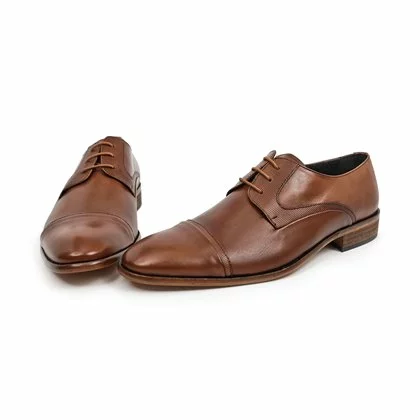 Zapatos Derby Hombre Piel Grabada Suela De Cuero 9882 Cuero, De Latino 4 Zapatos Derby Hombre Piel Grabada Suela De Cuero 9882 Cuero, De Latino - Imagen 4