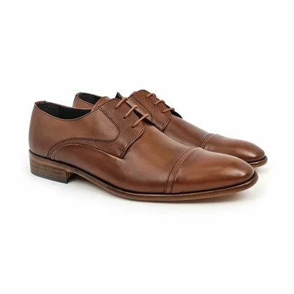 Zapatos Derby Hombre Piel Grabada Suela De Cuero 9882 Cuero, De Latino 5 Zapatos Derby Hombre Piel Grabada Suela De Cuero 9882 Cuero, De Latino - Imagen 5