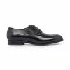 Zapatos Derby Hombre Piel Napa Ancho Especial 10431 Negro, De Latino