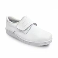 Zuecos Sanitarios Hombre Piel Cierre Velcro Anatómicos 290 Blanco, De Percla -Venta de zapatos Tienda zuecos sanitarios hombre piel cierre velcro anatomicos 290 blanco de percla 2