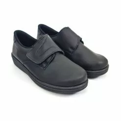 Zuecos Sanitarios Hombre Piel Cierre Velcro Anatómicos 290 Negro, De Percla -Venta de zapatos Tienda zuecos sanitarios hombre piel cierre velcro anatomicos 290 negro de percla 3