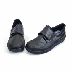 Zuecos Sanitarios Hombre Piel Perforada Cierre Velcro Anatómicos 293 Marino, De Percla 11 Zuecos Sanitarios Hombre Piel Perforada Cierre Velcro Anatómicos 293 Marino, De Percla -Venta de zapatos Tienda zuecos sanitarios hombre piel perforada cierre velcro anatomicos 293 marino de percla 5