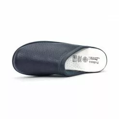 Zuecos Sanitarios Hombre Piel Perforada Destalonados 298 Marino, De Percla -Venta de zapatos Tienda zuecos sanitarios hombre piel perforada destalonados 298 marino de percla 4