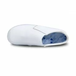 Zuecos Sanitarios Hombre Piel Sin Cordones Anatómicos 291 Blanco, De Percla -Venta de zapatos Tienda zuecos sanitarios hombre piel sin cordones anatomicos 291 blanco de percla 4