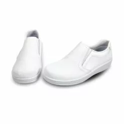 Zuecos Sanitarios Hombre Piel Sin Cordones Anatómicos 291 Blanco, De Percla -Venta de zapatos Tienda zuecos sanitarios hombre piel sin cordones anatomicos 291 blanco de percla 5